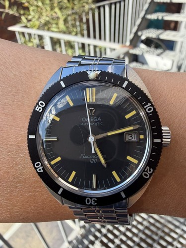 Vintage omega seamaster 120 - omega,