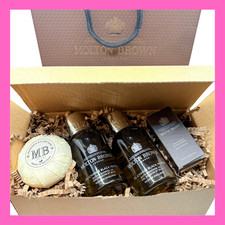 MOLTON BROWN Black Pepper Bath & Shower Gel 100ml Mini EDP Soap Gift Set Box Bag