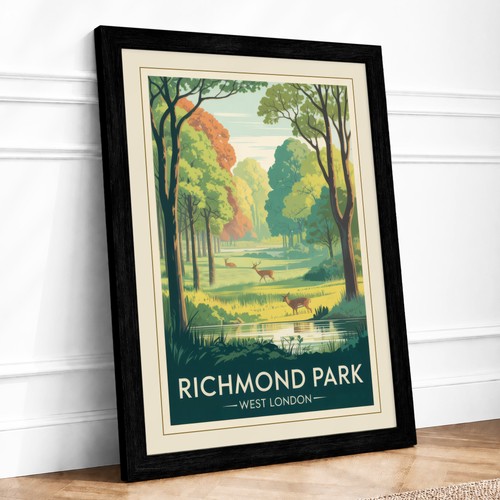 Postcard from richmond park - from,