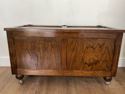 Vintage oak blanket - oak, chest