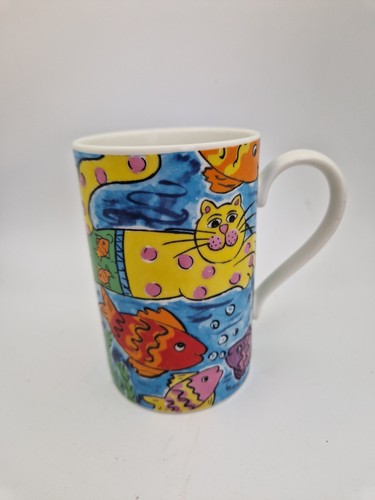 Dunoon crazy cats mug jane - dunoon,