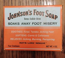 Johnson's Foot Soap Borax