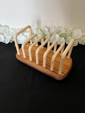 Vintage Wood And Plastic Toast