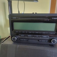 Volkswagen 1K0035186AA 4 Channel CD Radio Player - Black