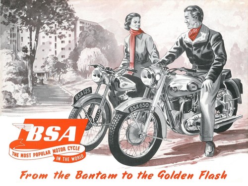 1954 bsa from bantam - bantam, to