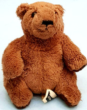 Promotional - John West Foods -Brown Grizzly Bear - Soft Plush Stuffed Toy Teddy
