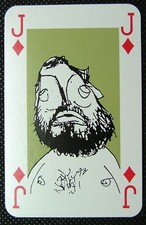 1 x playing card David