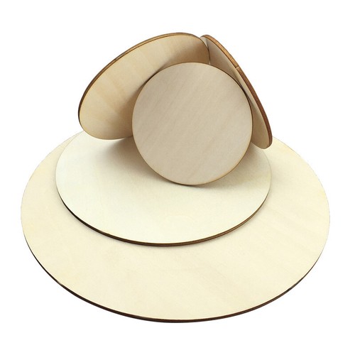 Round wooden discs wood - wooden,