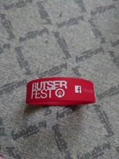 Butserfest Rubber Wristband, Red, Band Merch Free Post
