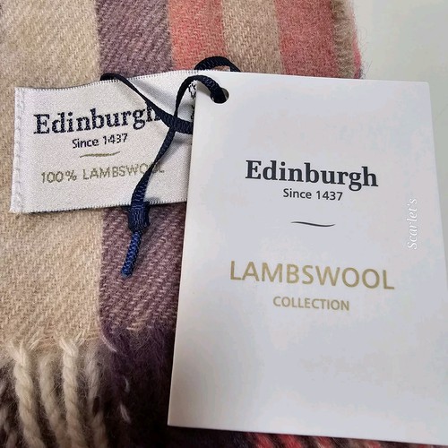 Edinburgh 100 lambswool scarf - 100%,