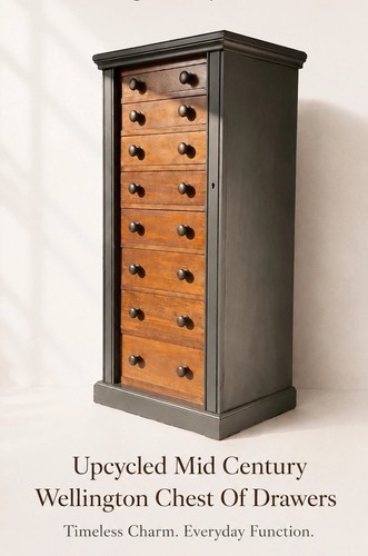 Upcycled vintage wellington - upcycled,