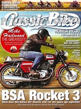 Classic Bike Magazine 2011 - BSA Rocket 3 VFR750R Honda RC30 Moto Morini 3½ A10