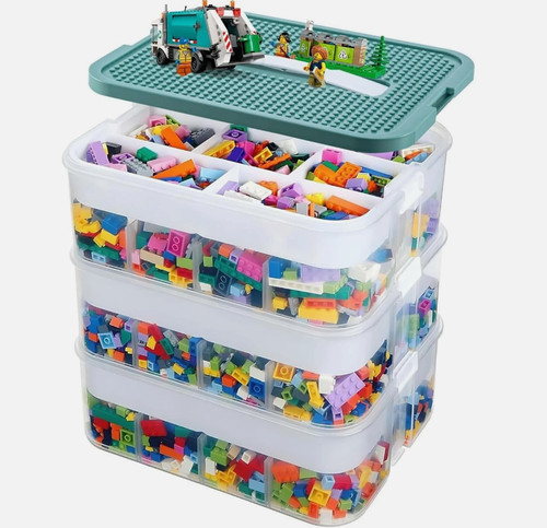 Tier storage boxes - storage, lego
