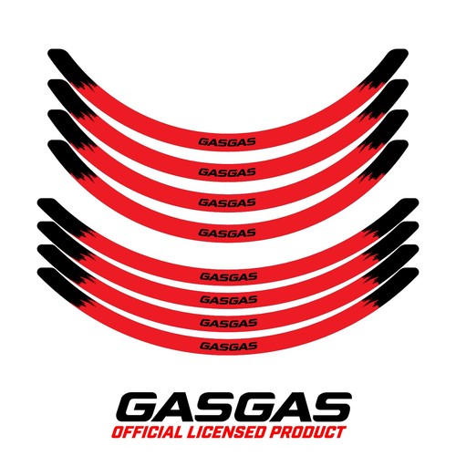 Gasgas rim stickers - gasgas,