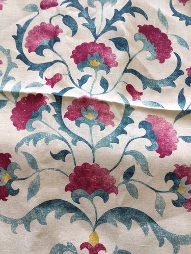 Sanderson linen fabric - linen,