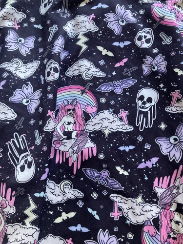 Hell bunny rocker style skirt - rocker,