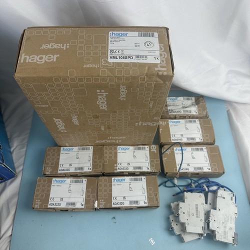 Hager vml108spd way consumer - hager, 8-way