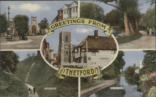 Vintage greetings from - greetings,