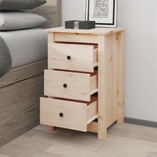 Bedside cabinet solid pine
