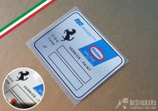 Restoration label sticker