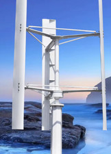 30KW, Vertical Wind Turbine, Windmill, 100V - 400V, 12 Months Warranty