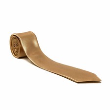 Plain Mens Neck Tie Wedding Black Funeral Party Smart Office Work Satin Formal