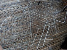 Pack of 4 Full Size Chafing Stands Food Warmer Racks Silver 20x16