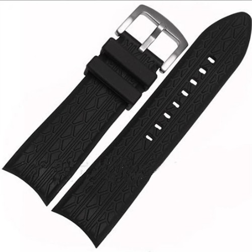 24mm silicone watch band - silicone,