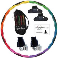 Powerhoop Deluxe Weighted Hoop - Ultimate Powerhoop Bundle 2.2kg