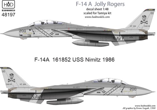 Had models hun48197 14a - hun48197, f-14a
