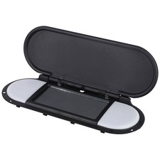 Black sun visor vanity mirror - visor,