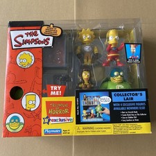 Simpsons Treehouse of Horror Collectors Lair Set Playmates Toys R Us Exclusive