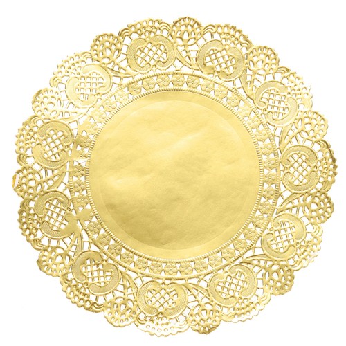 100 pcs gold lace - 100,