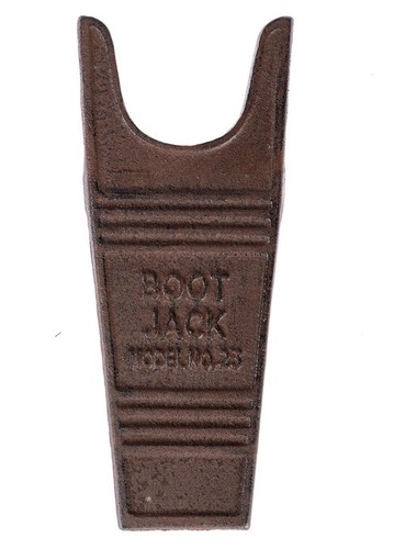 Cast iron garden boot jack - cast,
