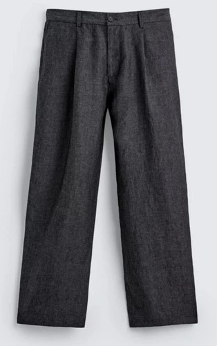 Zara mens 100 - pure, linen