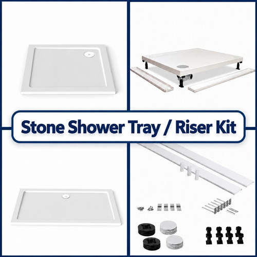 Stone shower tray - stone,