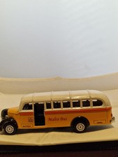 Yellow  Model Bus From Malta