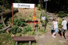 PHOTO  DRAHTZUG STATION THE EXTENSIVE FACILITIES OF DRAHTZUG STATION ON THE SELK