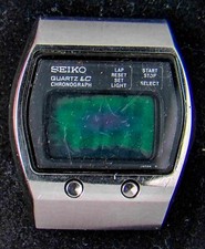 Seiko Digital Chronograph Men's Quartz Cal. 0634B Vintage Watch-- Spares/Repairs