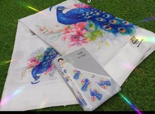 Saree with Blouse New Look Peacock Saree £ 20  New Trending