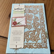 Spellbinders Holiday S6-040 Holly Frame Die Set