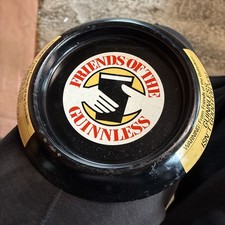 Guinness Friends of the Guinnless Pub Ashtray Retro Metal