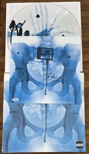 SIGNED Lorde Virgin Photograph Art Card & X-Ray Vinyl LP PSA DNA COA Autographed