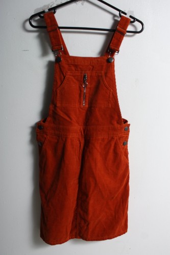 Womens cord pinafore - cord,