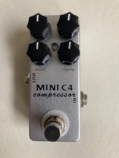 Mosky Mini C4 compressor – great Keeley 4-knob clone. Boxed, super-clean