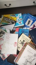 JOB LOT MUSIC BOOKS / SCORES 57 BOOKS