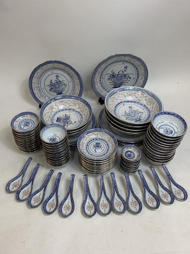 Chinese blue white porcelain - chinese, &