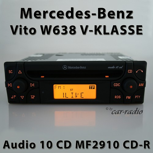Genuine mercedes w638 radio - w638,
