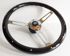 Steering Wheel Black Wood
