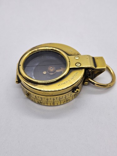 Vintage brass pocket - brass,